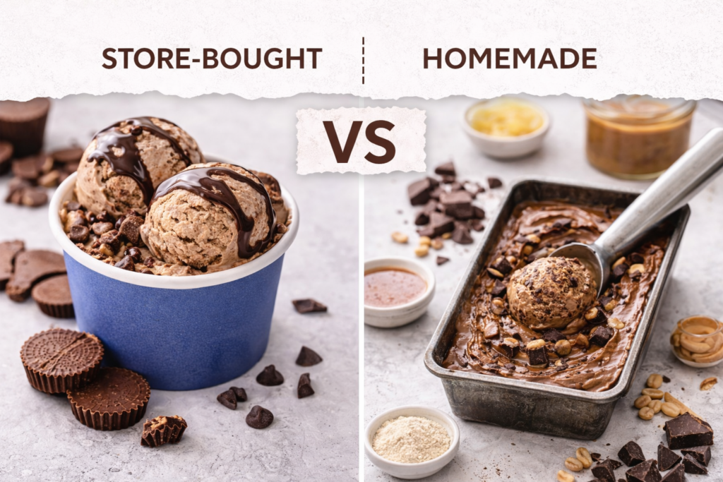 Store-Bought vs Homemade Ice Cream